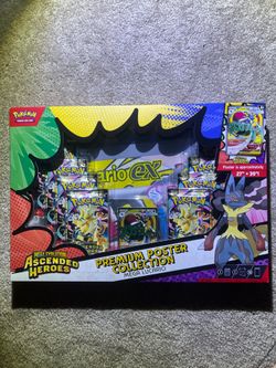 Ascended Heroes Premium Poster Collection: Mega Lucario