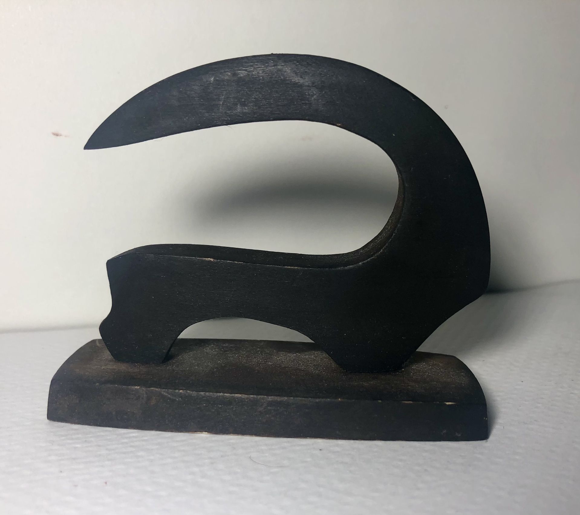 Small Antique Desk Statue 