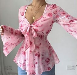 Sleeve bow casual