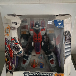 Transformers Cybertron 16" Starscream Decepticon Electronic Lights and Sounds Collectible Action Figure needs New Batteries