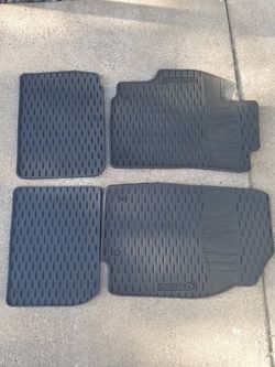 Mazda 6 OEM rubber mats (4) ideal for winter