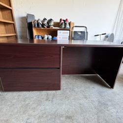 HON desk 72”x32x24 