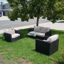 Deep seating cushions patio furniture set high quality mix match outdoor patio sofa set 🆕✅