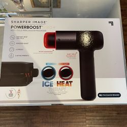 Sharper Image Power boost Pro Massage Gun 