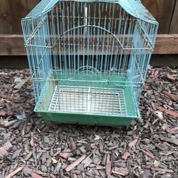 Blue Bird Cage