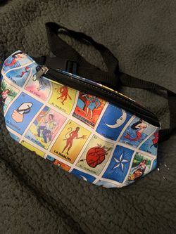 Lotería Print Fanny Pack Belt Bag