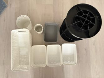 Storage Baskets & Organizers (Set of 8)