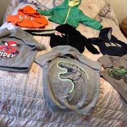 Hoodies: Sizes : 2T To 4T.   $2.00 Each. Chino, Ca