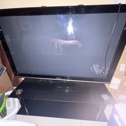 Tv Television And Stand 