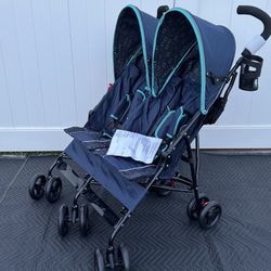 Stroller/ Double stroller/ side by side/ kids/ twins/ baby/ toddler/ travel/ New