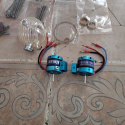 Air Planes Parts  And 2 Motors  Brand New 
