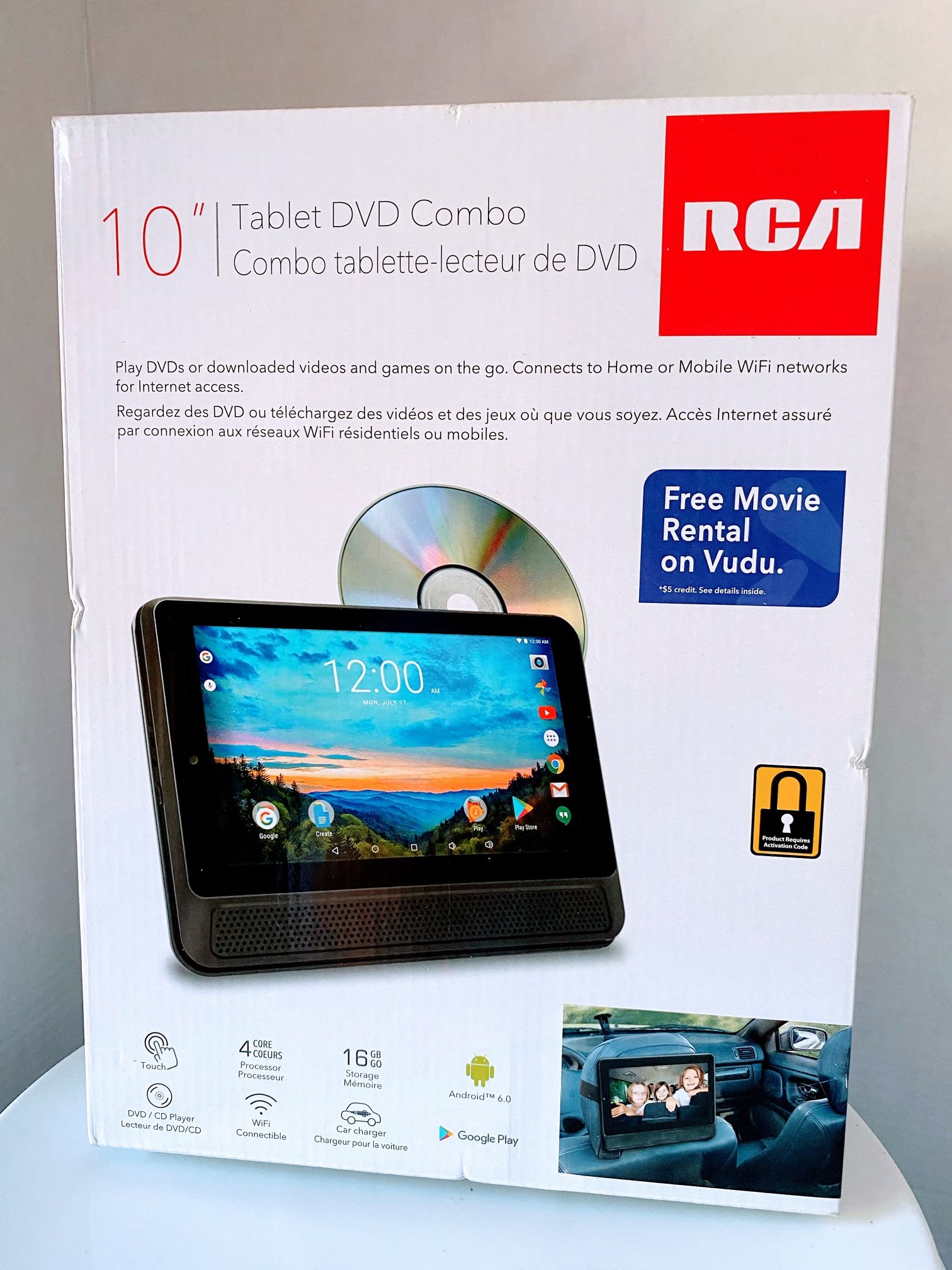 Tablet DVD Combo