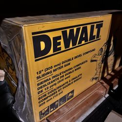 12” Double Bevel Sliding Compound Saw