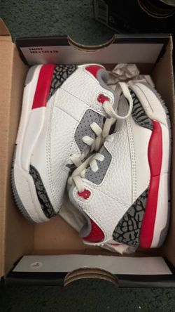 JORDAN 3 FIRE RED TODDLER