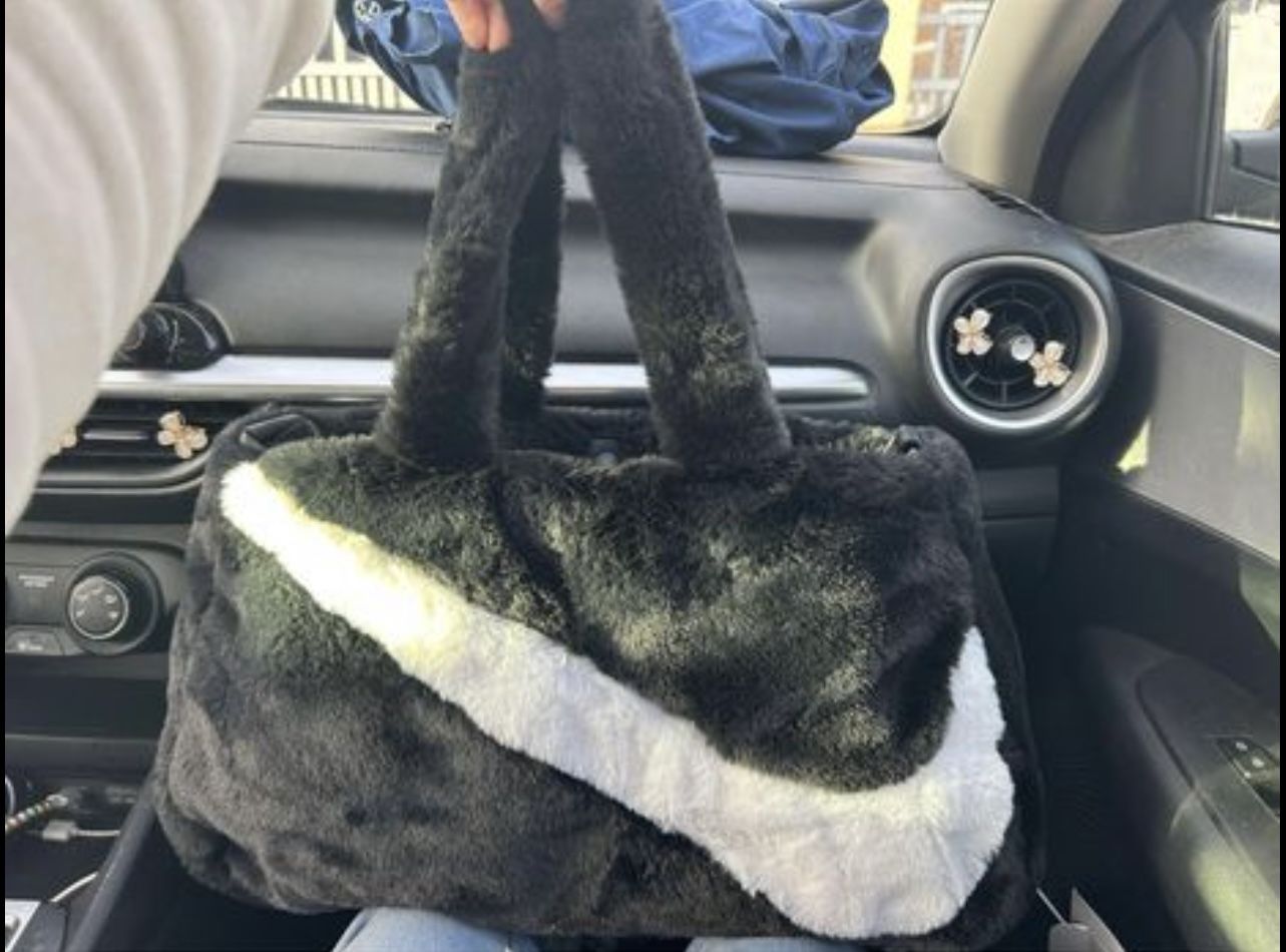 Nike Fuzzy Oversized Bag