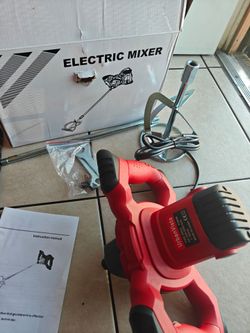 New electric mixer