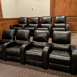 Movie theater chairs