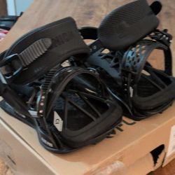 Union Flite Pro Men's Snowboard Bindings Black Size Large L Used