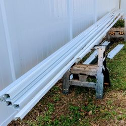 Brand new. Five 2 x 2 x 24’ extrusion. One 1 x 2 x 24' and one 1 x 2 x 16'. Pool Screen Enclosure Porch Car Port Lanai Materials Extrusion Constructio