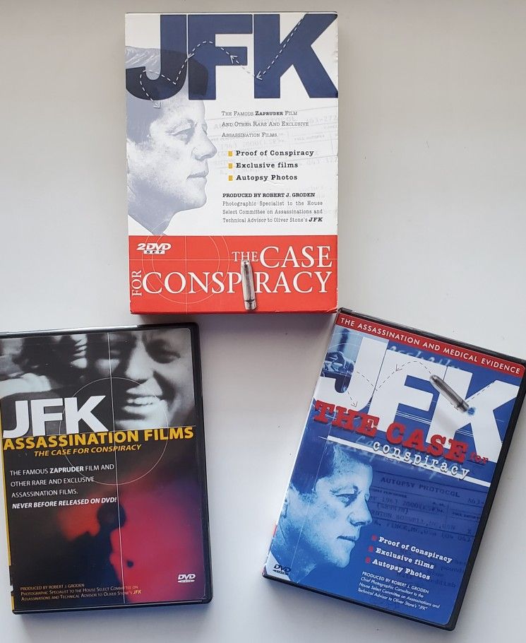 JFK: The Case for Conspiracy / Assassination Films DVD 2-Disc Set President John F Kennedy