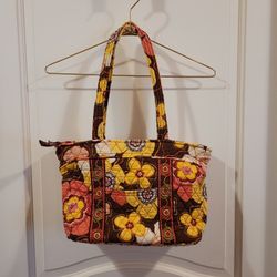 Vera Bradley Squared Away Shoulder Bag Buttercup