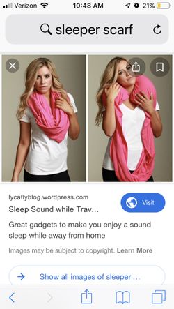 Sleeper scarf