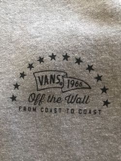 Vans crew neck sweater