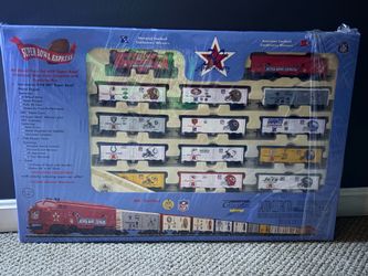 Super Bowl Express Train Set