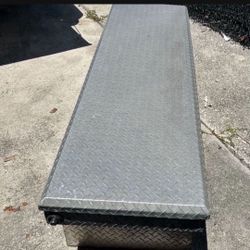 71.36 in. Diamond Plate Aluminum Full Size Crossbed Truck Tool Box