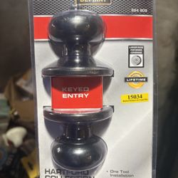 Defiant Hartford Keyed Entry Door Knob - Aged Bronze Finish New/Never Opened