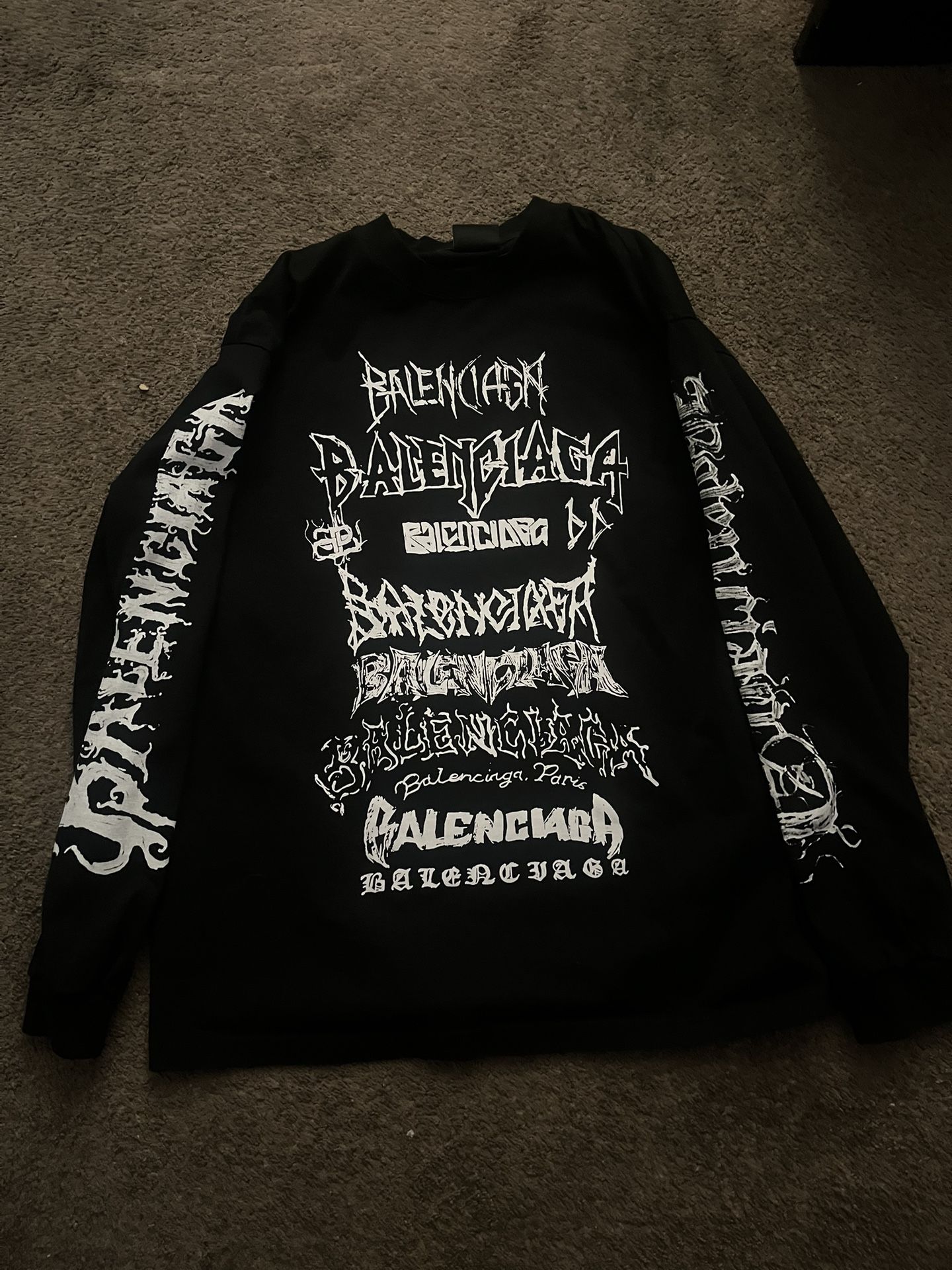 Balenigca Diy Metal long sleeve