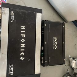 Boss Amp And Hifonics Jupiter Amp