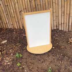 double sided magnetic display