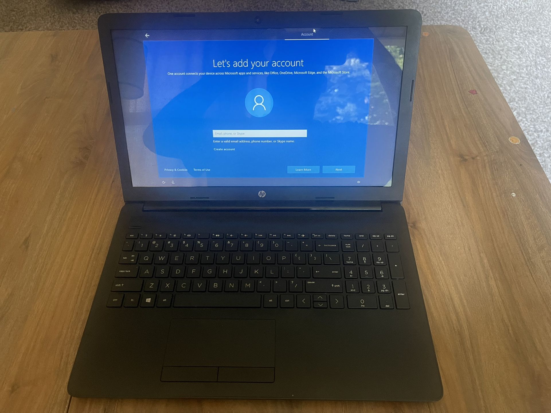HP LAPTOP MODEL: RTL8821CE no power cord