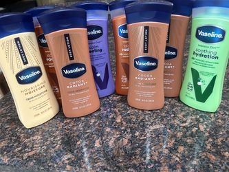 Vaseline Body Lotion Bundle – 7 Bottles