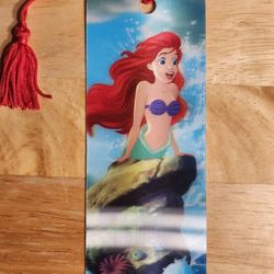 Disney Princess The Little Mermaid Ariel Lenticular Bookmark 