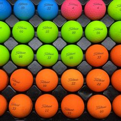 Titleist Color Velocity Golf Balls Each Dozen For $10