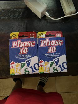 Phase 10 Card Game - X2