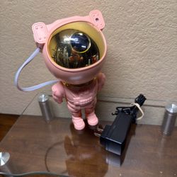 Mooyran Pink Astronaut Star Projector