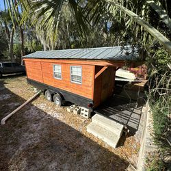Wood Modern Tiny Home For Sale $26k If Cash