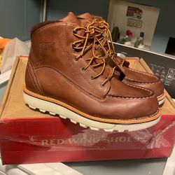 Red wings Waterproof Soft Toe Size 7.5 8 8.5