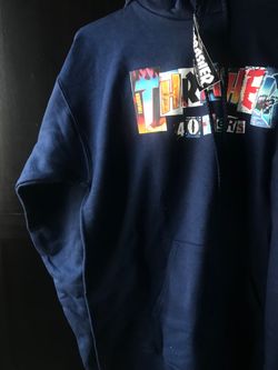 Thrasher 40 Years Pullover Hoodie Navy