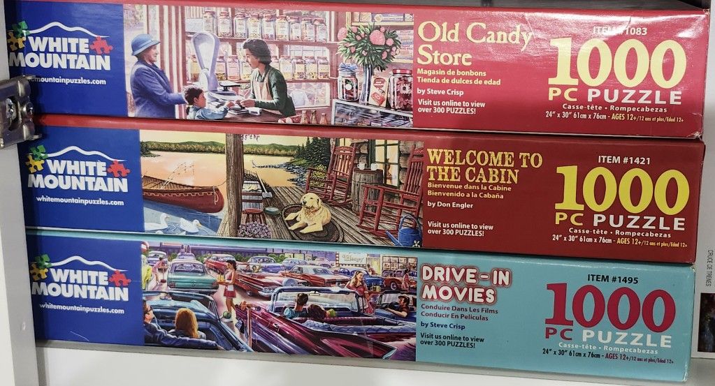 1,000 Piece Puzzles
