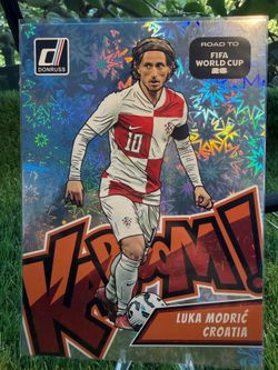 2025-26 Donruss Road to FIFA World Cup Modric JUMBO OVERSIZED Kaboom  #8 Croatia
