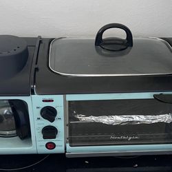 3-1 Oven, Griddle Coffee Maker