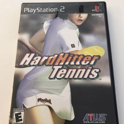 PS2 Hard Hitter Tennis