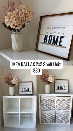 IKEA KALLAX 2x2 Shelf Unit