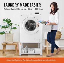 🧺 VEVOR YN-WM03 Heavy-Duty Laundry Pedestal w/ Storage – 28” x 28” x 16” – 660 lb Capacity  🆕 Brand New in Box – Never Used!  💰 Price: $100 or best