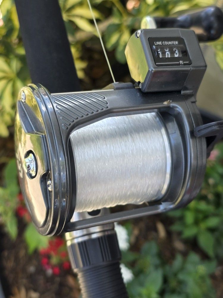 Daiwa Accudepth Fishing Reel/New Lines/New Rod