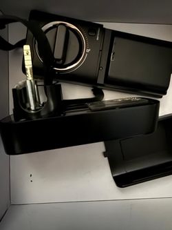 Black Camera Gimbal and Accessories Bundle